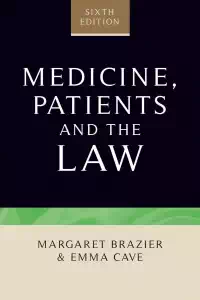Medicine, patients and the law - Margaret Brazier
